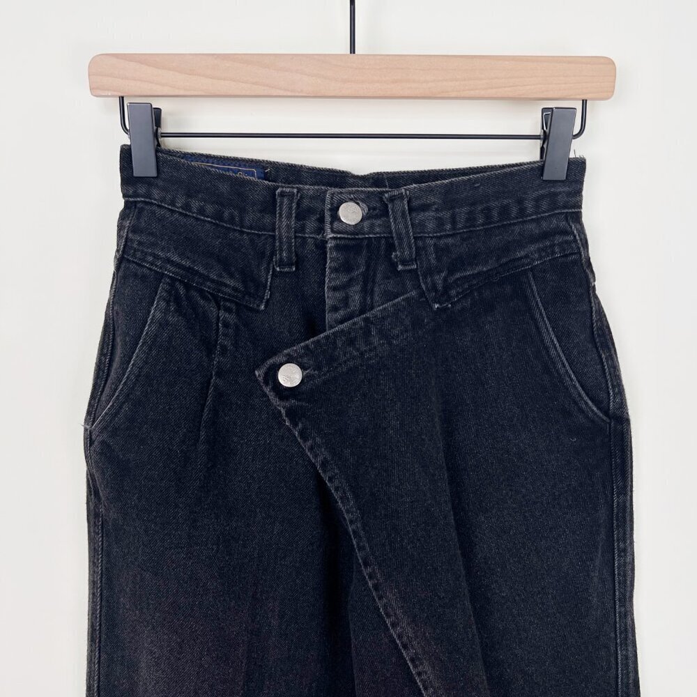 Vintage Panhandle Slim Denim Jeans Moto Punk Grunge Rock Edgy High Rise Waisted
